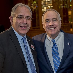 Andy Pallotta with Comptroller DiNapoli