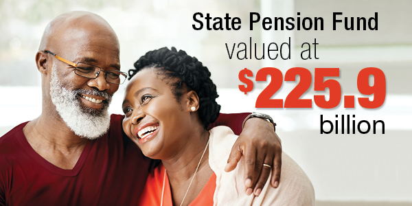 State pension fund valued at $225.9 billion
