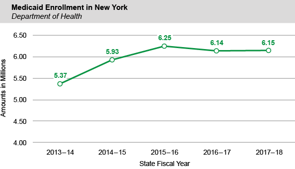 Medicaid Enrollment in New York