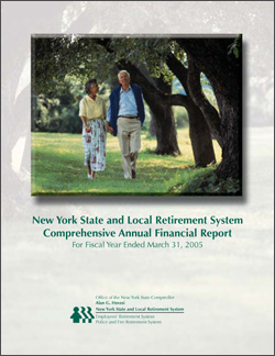 2005 Comprehensive Annual Financial Report Cover