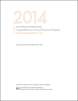 Comprehensive Annual Financial Report - 2014 Cover