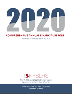 Comprehensive Annual Financial Report - 2020 Cover