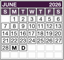 June 2026 Pension Payment Calendar