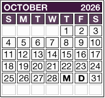October 2026 Pension Payment Calendar