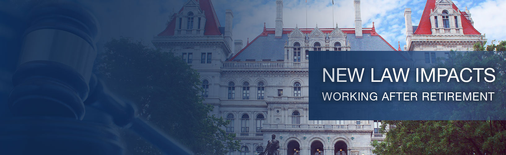 NYS capital with gavel overlay