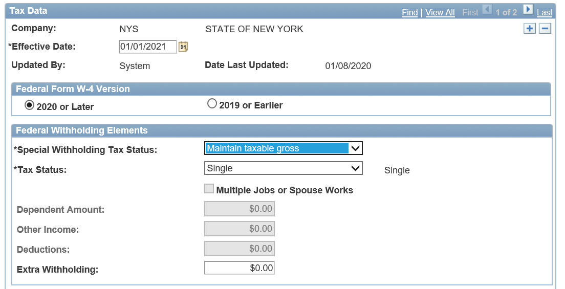 Payroll Bulletin No. 1891 Screen Shot A