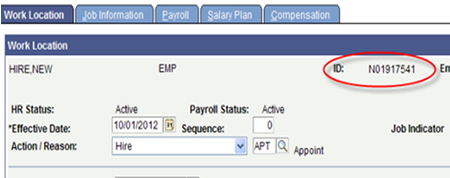 Image of PayServ NYS Payroll System - Personal Data Add- ID Number Page