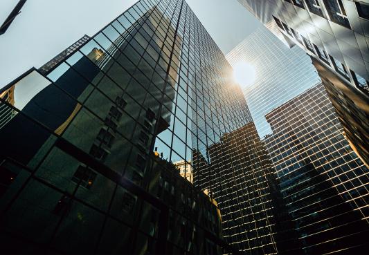 glass buildings in new york city